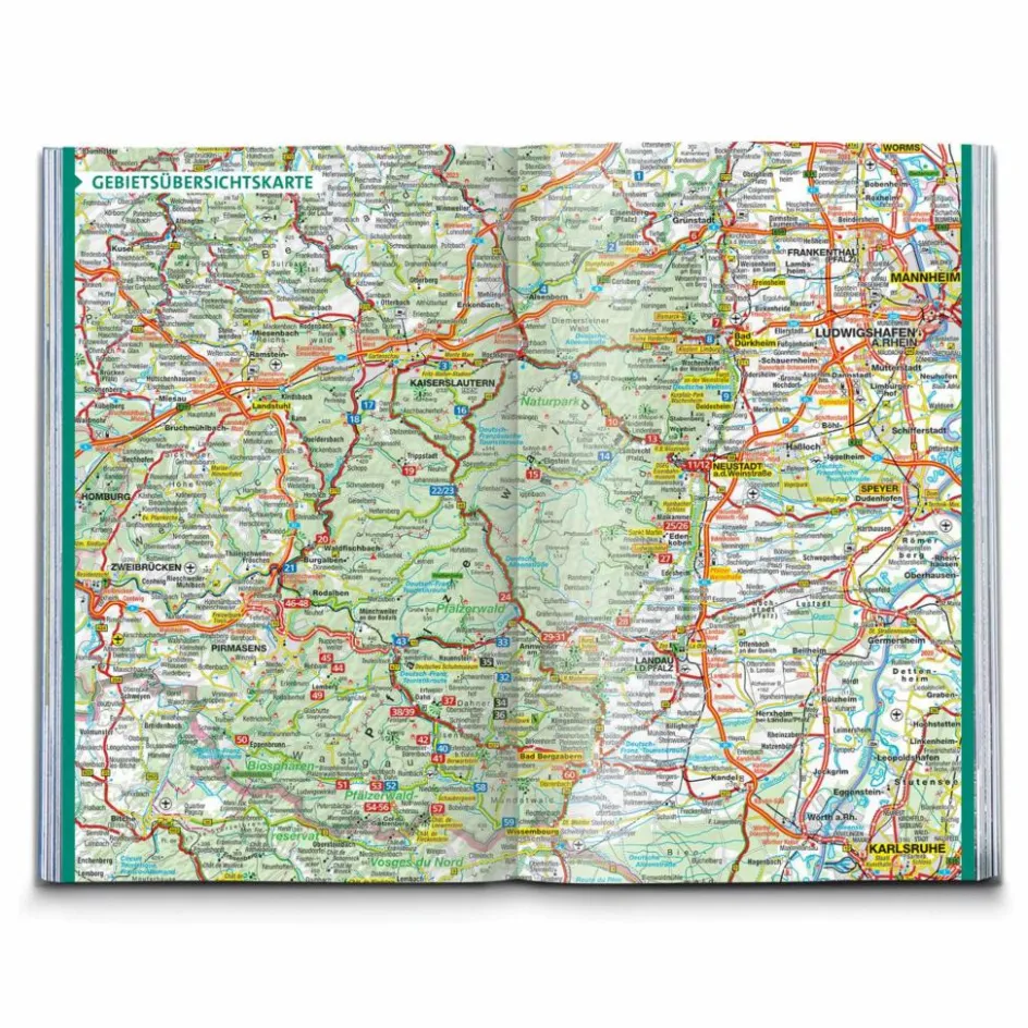 Clearance KOMPASS WANDERFÜHRER PFÄLZERWALD UND DEUTSCHE WEINSTRAßE Wanderführer