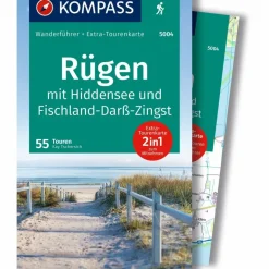Wanderführer^KOMPASS WANDERFÜHRER RÜGEN, MIT HIDDENSEE UND FISCHLAND-DARß