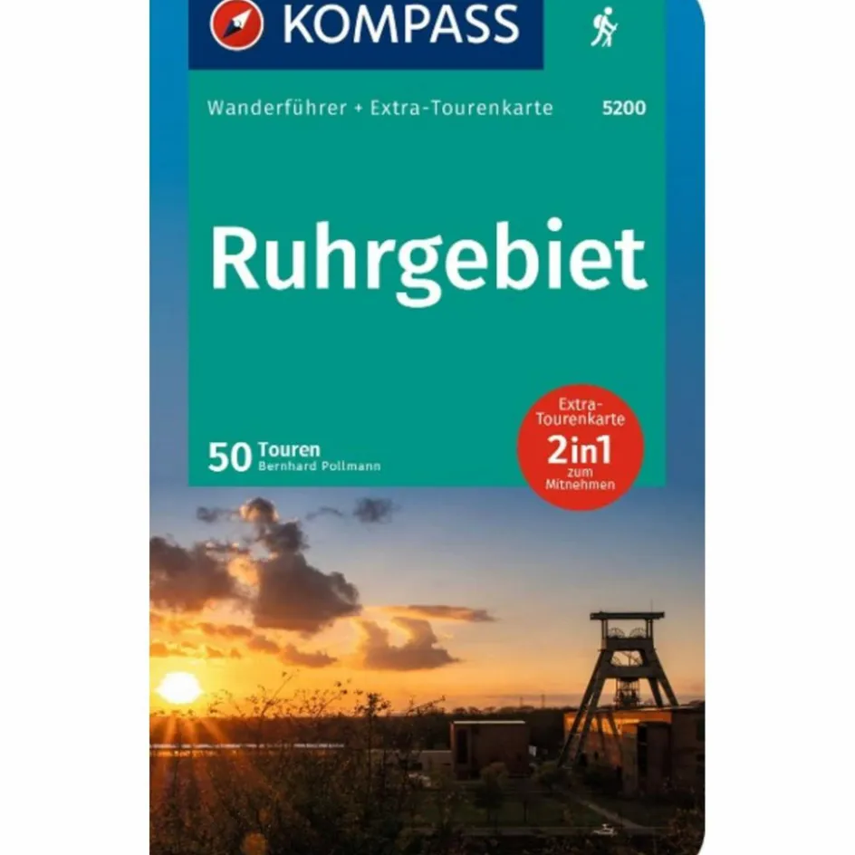 Wanderführer^KOMPASS WANDERFÜHRER RUHRGEBIET, 50 TOUREN