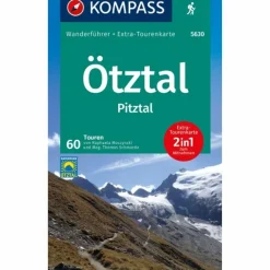 New KOMPASS WANDERFÜHRER ÖTZTAL, PITZTAL, 60 TOUREN Wanderführer