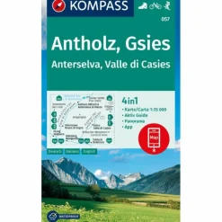 Discount KOMPASS WANDERKARTE 057 ANTHOLZ, GSIES, ANTERSELVA Wanderkarten Und Winterkarten|Wanderkarten Und Winterkarten