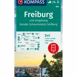 Wanderkarten Und Winterkarten|Wanderkarten Und Winterkarten^KOMPASS WANDERKARTE 889 FREIBURG UND UMGEBUNG