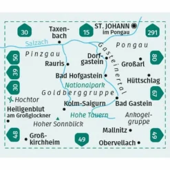 Hot KOMPASS WANDERKARTE 40 GASTEINERTAL, GOLDBERGGRUPPE Wanderkarten Und Winterkarten|Wanderkarten Und Winterkarten