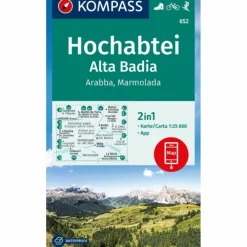 Wanderkarten Und Winterkarten|Wanderkarten Und Winterkarten^KOMPASS WANDERKARTE 652 HOCHABTEI
