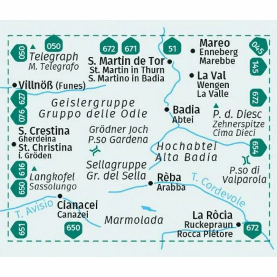 Wanderkarten Und Winterkarten|Wanderkarten Und Winterkarten^KOMPASS WANDERKARTE 652 HOCHABTEI