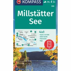 Outlet KOMPASS WANDERKARTE 066 MILLSTÄTTER SEE 1:25000 Wanderkarten Und Winterkarten|Wanderkarten Und Winterkarten