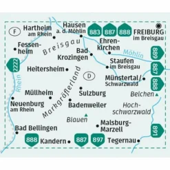 Clearance KOMPASS WANDERKARTE 890 MÜNSTERTAL, NÖRDL. MARKGRÄFLERLAND Wanderkarten Und Winterkarten|Wanderkarten Und Winterkarten