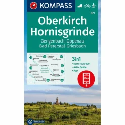 Wanderkarten Und Winterkarten|Wanderkarten Und Winterkarten^KOMPASS WANDERKARTE 877 OBERKIRCH, HORNISGRINDE, GENGENBACH