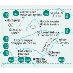 Sale KOMPASS WANDERKARTE 044 PASSEIERTAL / VAL PASSIRIA 1:25.000 Wanderkarten Und Winterkarten|Wanderkarten Und Winterkarten
