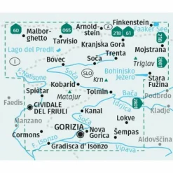 Wanderkarten Und Winterkarten|Wanderkarten Und Winterkarten^KOMPASS WANDERKARTE 2804 SOCA-TAL, ISONZO