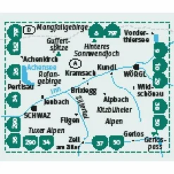 Wanderkarten Und Winterkarten|Wanderkarten Und Winterkarten^KOMPASS WANDERKARTE 28 VORDERES ZILLERTAL 1:50.000