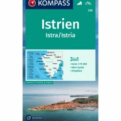 Online KOMPASS WANDERKARTE ISTRIEN, ISTRA, ISTRIA 1:75 000 Wanderkarten Und Winterkarten|Wanderkarten Und Winterkarten