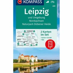 Online KOMPASS WANDERKARTE LEIPZIG UND UMGEBUNG, NORDSACHSEN Wanderkarten Und Winterkarten|Wanderkarten Und Winterkarten