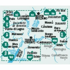 Online KOMPASS WANDERKARTEN-SET 683 TRENTINO (3 KARTEN) 1:50.000 Wanderkarten Und Winterkarten|Wanderkarten Und Winterkarten