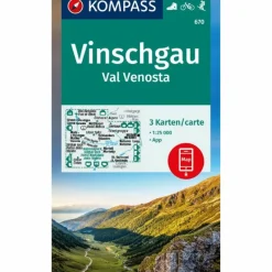 Discount KOMPASS WANDERKARTEN-SET 670 VINSCHGAU (3 KARTEN) Wanderkarten Und Winterkarten|Wanderkarten Und Winterkarten