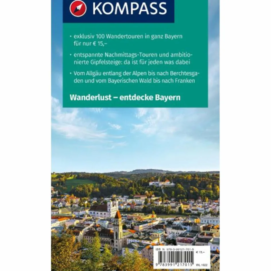 Best KOMPASS WANDERLUST BAYERN - Wanderführer Wanderführer