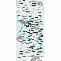 Wanderkarten Und Winterkarten|Wanderkarten Und Winterkarten^KOMPASS WANDER-TOURENKARTE HERMANNSWEG UND EGGEWEG