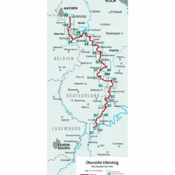 Wanderkarten Und Winterkarten|Wanderkarten Und Winterkarten^KOMPASS WANDER-TOURENKARTE EIFELSTEIG 1:50.000