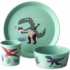 KOZIOL Campingtöpfe Und Campinggeschirr^SMALL PLATE + BOWL + CUP CONNECT REX SET OF 3 - Geschirrset