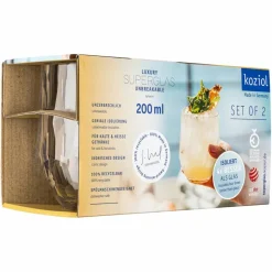 KOZIOL Campingtöpfe Und Campinggeschirr^SUPERGLAS CLUB NO. 23 WEIN TUMBLER 2ER-SET