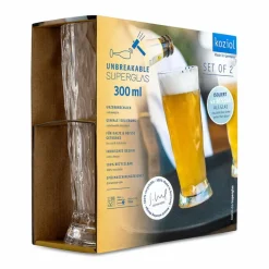 Discount SUPERGLAS WEIZENGLAS 300ML CLUB NO. 10 SET OF 2 - Campinggeschirr Campingtöpfe Und Campinggeschirr