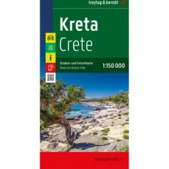 KRETA, STRAßEN- UND FREIZEITKARTE 1:150.000, FREYTAG & BERND - Straßenkarte Straßenkarten|Straßenkarten