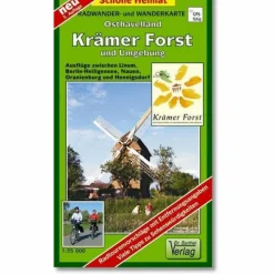 Online KRÄMER FORST  UND UMGEBUNG 1 : 35 000. R - Wanderkarte Fahrradkarten|Wanderkarten Und Winterkarten