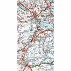 Fahrradkarten|Winterkarten^KUF SCHWEIZ RADREISEKARTE 1 : 301 000 - Wanderkarte
