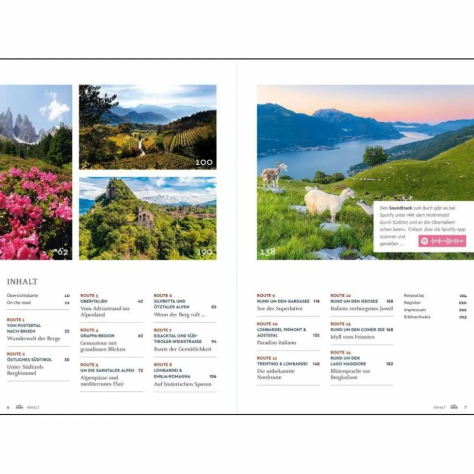 Bildbände|Wohnmobilreiseführer^KUNTH MIT DEM WOHNMOBIL DURCH SÜDTIROL - Bildband