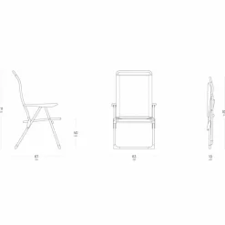 Lafuma Campingstühle^STUHL ALU CHAM AIRCO - Campingstuhl