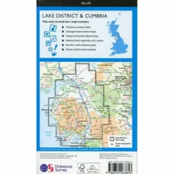 Wanderkarten Und Winterkarten|Wanderkarten Und Winterkarten^LAKE DISTRICT 1:110 000 - Wanderkarte