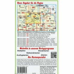 Fahrradkarten|Wanderkarten Und Winterkarten^LAUSITZER SEENLAND, SENFTENBERG, HOYERSWERDA - Wanderkarte