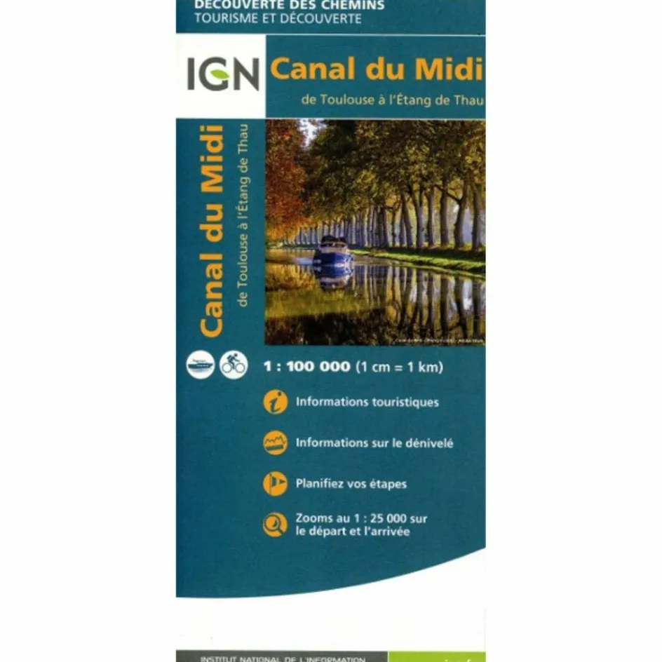 Fahrradkarten|Gewässerkarten^LE CANAL DU MIDI