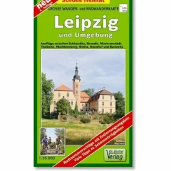 Fahrradkarten|Wanderkarten Und Winterkarten^LEIPZIG UND UMGEBUNG 1 : 50 000 WANDERKA - Wanderkarte