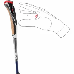 Discount TRAVELLER CARBON - Nordic Walking Stöcke Trekkingstöcke