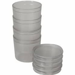 Clearance TUMBLER WITH SNAP LID SHORT 4-PACK - Becher Campingtöpfe Und Campinggeschirr