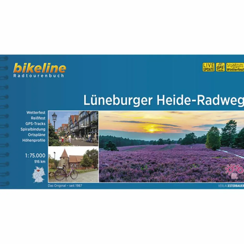 Discount LÜNEBURGER HEIDE-RADWEG - Radwanderführer Radwanderführer Und Mountainbikeführer