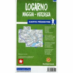 LOCARNO / MAGGIA - VERZASCA 44 WANDERKARTE 1:40 000 - Wanderkarte Wanderkarten Und Winterkarten|Wanderkarten Und Winterkarten