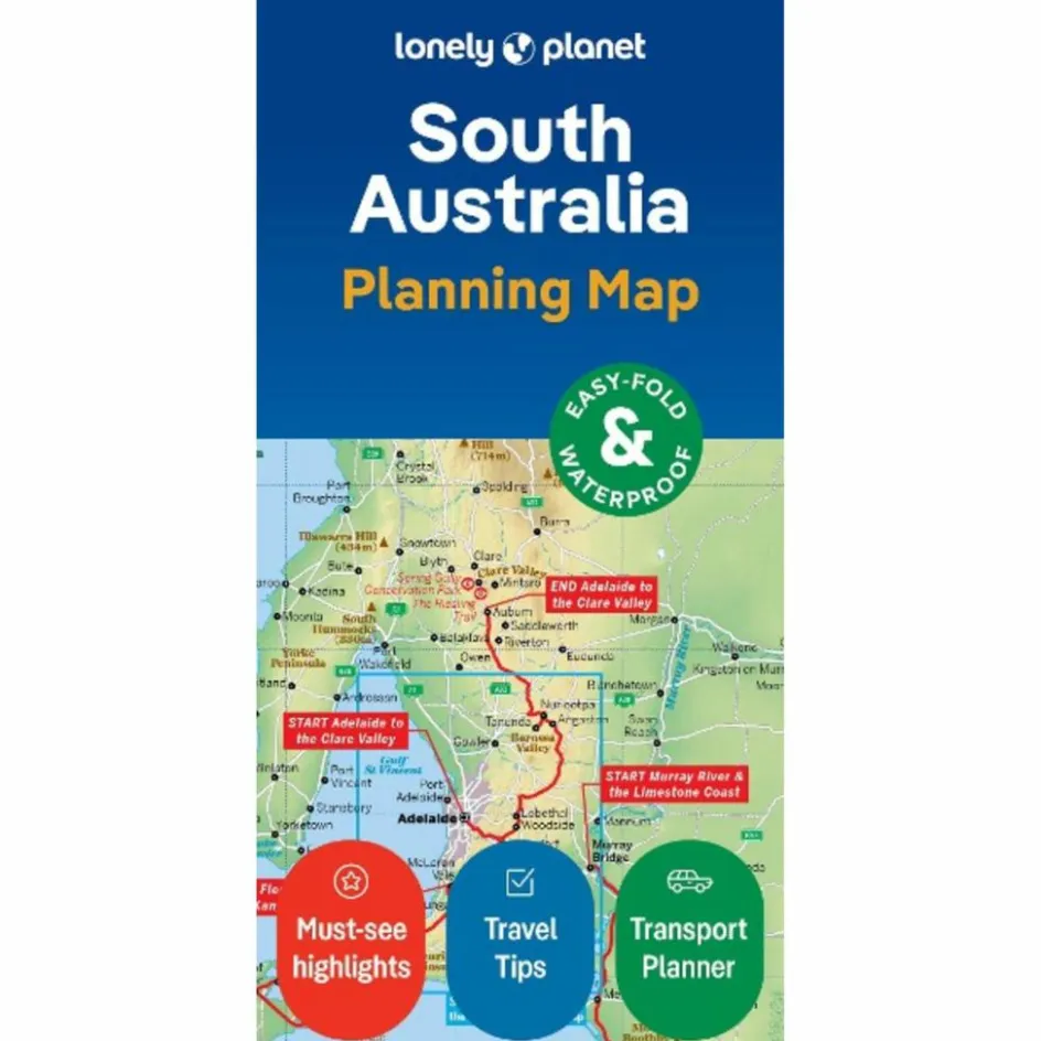 Online SOUTH AUSTRALIA PLANNING MAP - Straßenkarte Straßenkarten|Straßenkarten