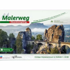 Wanderführer^MALERWEG ELBSANDSTEINGEBIRGE - Wanderführer