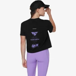 Hot BASE CROPPED T-SHIRT WOMEN GLACIER Damen - T-Shirt Damen Shirts Und Tops