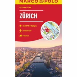 Stadtpläne^MARCO POLO CITYPLAN ZÜRICH 1:12.000 - Stadtplan