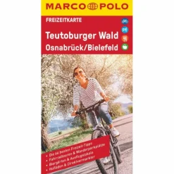 Best MARCO POLO FREIZEITKARTE TEUTOBURGER WALD, OSNABRÜCK, BIELEF - Straßenkarte Straßenkarten|Straßenkarten