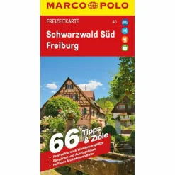 Straßenkarten|Straßenkarten^MARCO POLO FREIZEITKARTE 40 SCHWARZWALD SÜD, FREIBURG - Straßenkarte