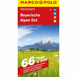 Clearance MARCO POLO FREIZEITKARTE 46 BAYERISCHE ALPEN OST 1:100.000 Straßenkarten|Straßenkarten