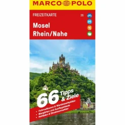 Straßenkarten|Straßenkarten^MARCO POLO FREIZEITKARTE 26 MOSEL, RHEIN/NAHE 1:115.000