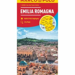 Hot MARCO POLO KARTE ITALIEN BLATT 6 EMILIA ROMAGNA 1:200 000 - Straßenkarte Straßenkarten|Straßenkarten
