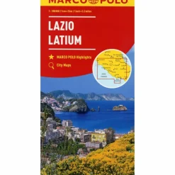 MARCO POLO KARTE ITALIEN 09. LATIUM 1:200.000 - Straßenkarte Straßenkarten|Straßenkarten