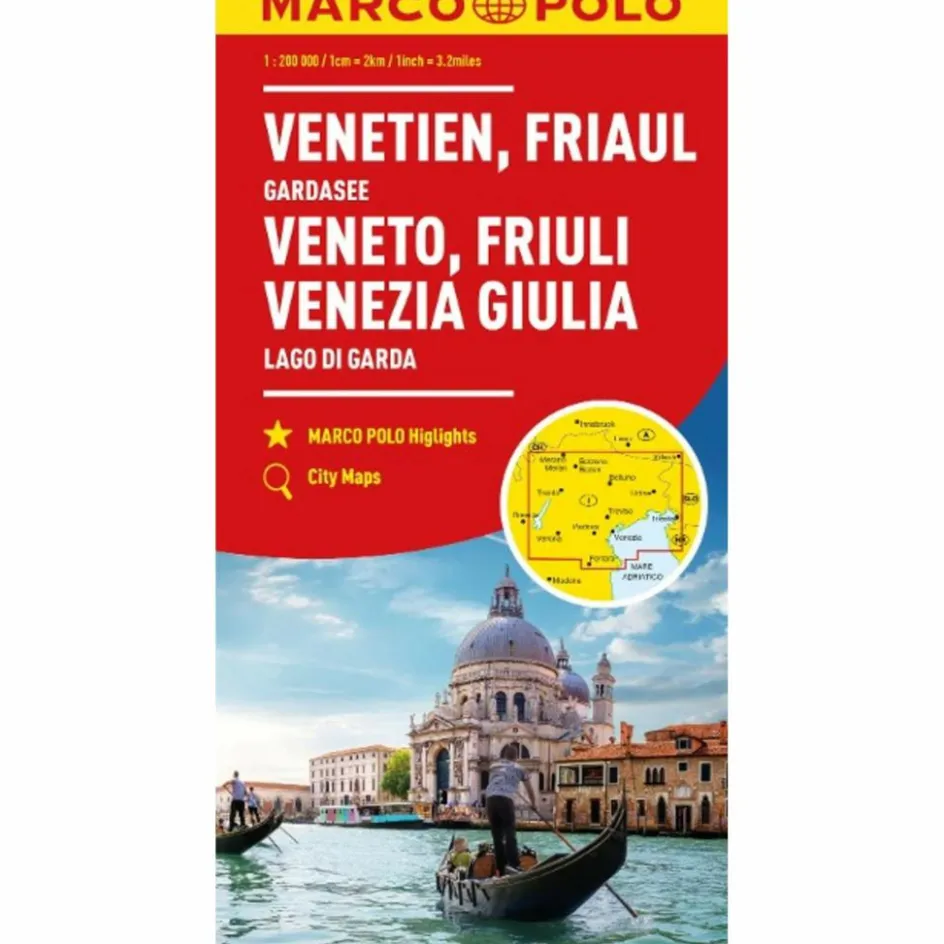 Discount MARCO POLO REGIONALKARTE ITALIEN 04 VENETIEN, FRIAUL Straßenkarten|Straßenkarten