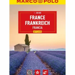 Discount MARCO POLO REISEATLAS FRANKREICH 1:300.000 Straßenkarten|Straßenkarten